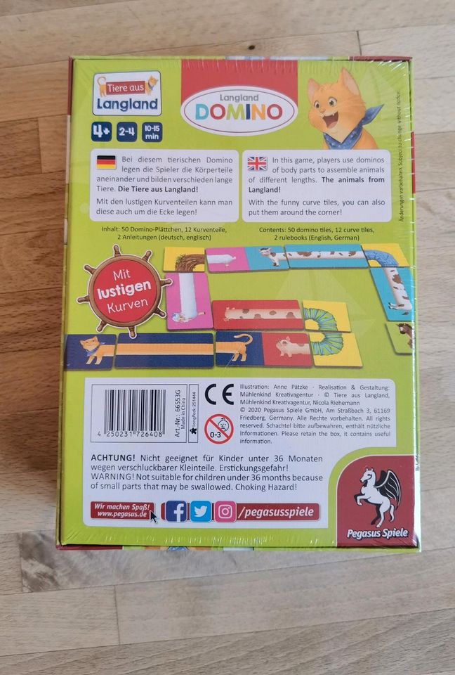 Spiel Langland Domino NEU Kinderspiel Gesellschaftsspiel in Barnstorf