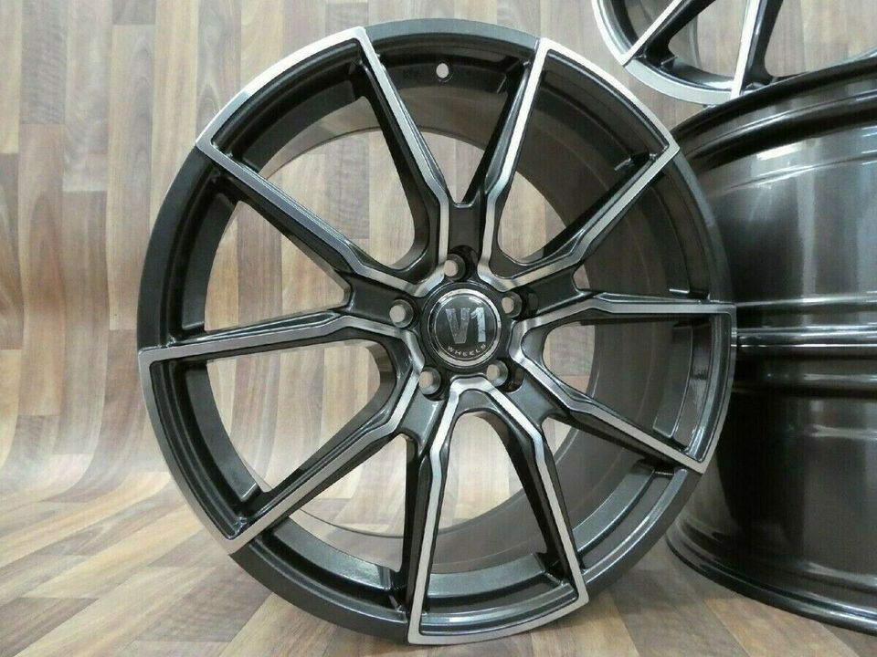 V1 Wheels V1 19 Zoll Alufelgen Mercedes VW Golf 5 6 7 8 GTI GTD R in Marbach am Neckar