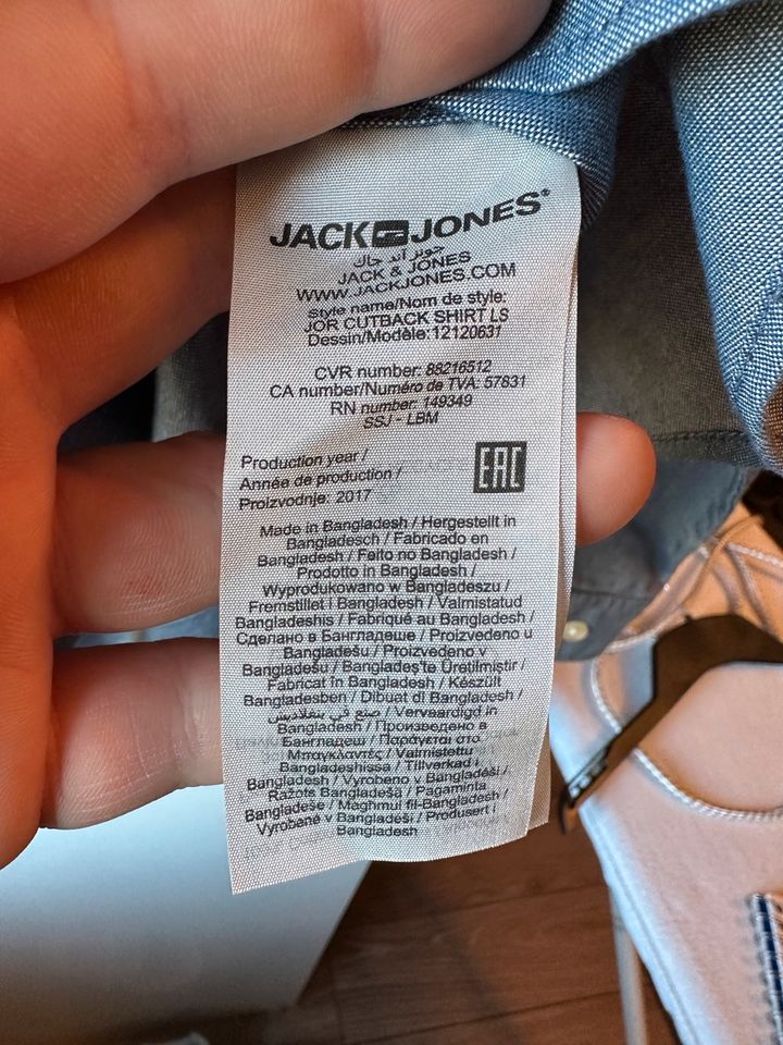 Jack & Jones Herrenhemd - Größe L in Arnsberg