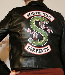 Lederjacke serpents sale