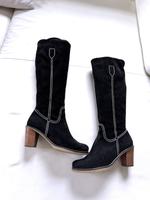 Gabor Leder Stiefel in schwarz Nubuk Gr.5 38 Bayern - Poing Vorschau