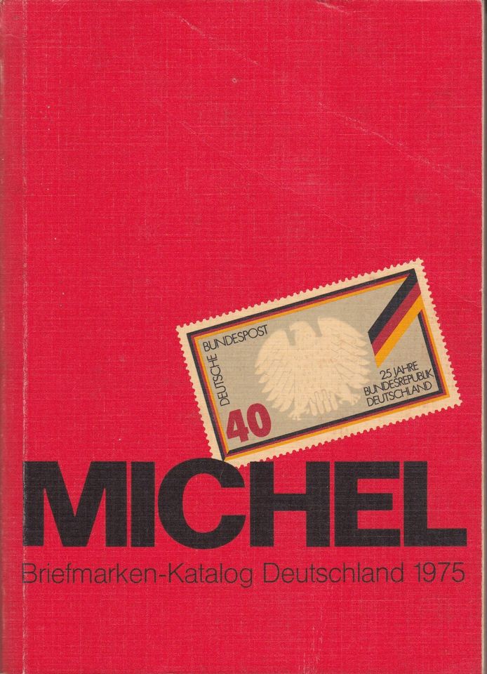 Michel Briefmarken- Katalog Deutschland 1975 ISBN 3878580037 in Regensburg