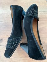 Gabor Pumps schwarz Gr. 5,5 echtes Wildleder München - Sendling Vorschau