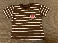 St.Pauli Größe 12 Monate T-Shirt braun/weiß gestreift Nordrhein-Westfalen - Haltern am See Vorschau