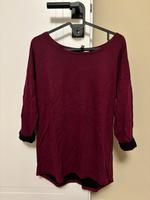 Shirt 3/4 arm Langarmshirt Bordeaux H&M Größe 38 M Sachsen - Hartenstein Vorschau