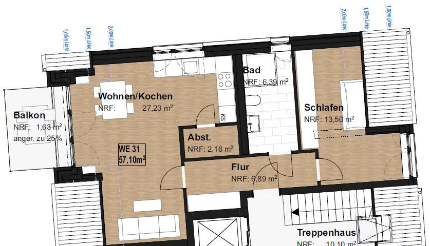 Attraktive Neubau-Mietwohnungen im Zentrum Bocholts in Bocholt