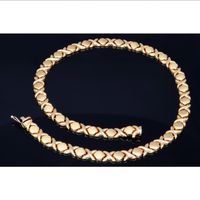 Collier Goldkette Halskette 585 14K ECHT GOLD MASSIV 42cm 7,5mm Made in Italy WIE NEU Damen Schmuck Berlin - Neukölln Vorschau