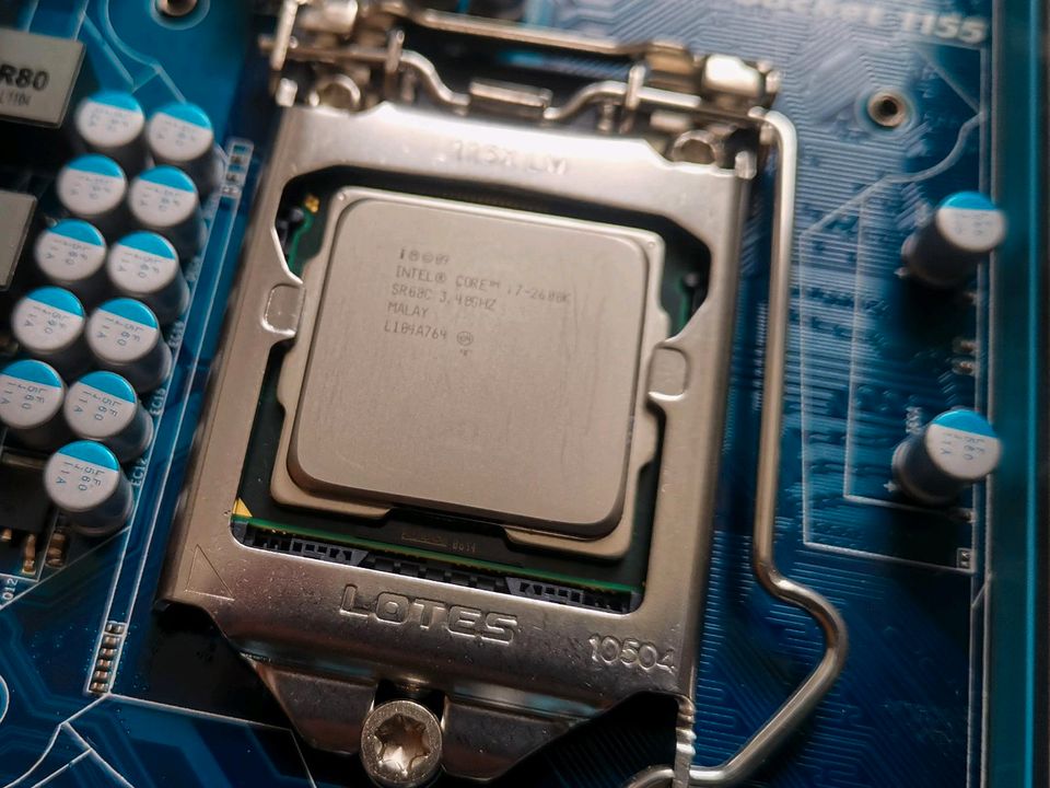 Intel Core I7 2600k, Gigabyte Board, 16GB RAM, Kühler Bundle in Bad Langensalza
