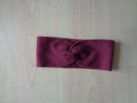 Stirnband 100 % Kaschmir Cashmere Weinrot Bordeauxrot adagio Berlin - Neukölln Vorschau