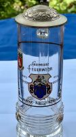 Glas-Bierkrug mit Zinndeckel, Freiwillige Feuerwehr Bretzenheim Rheinland-Pfalz - Oppenheim Vorschau