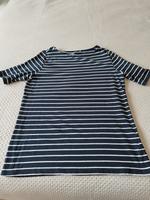 Shirt blau mit weißen Streifen Gr. L Damenshirt Sommer Berlin - Reinickendorf Vorschau