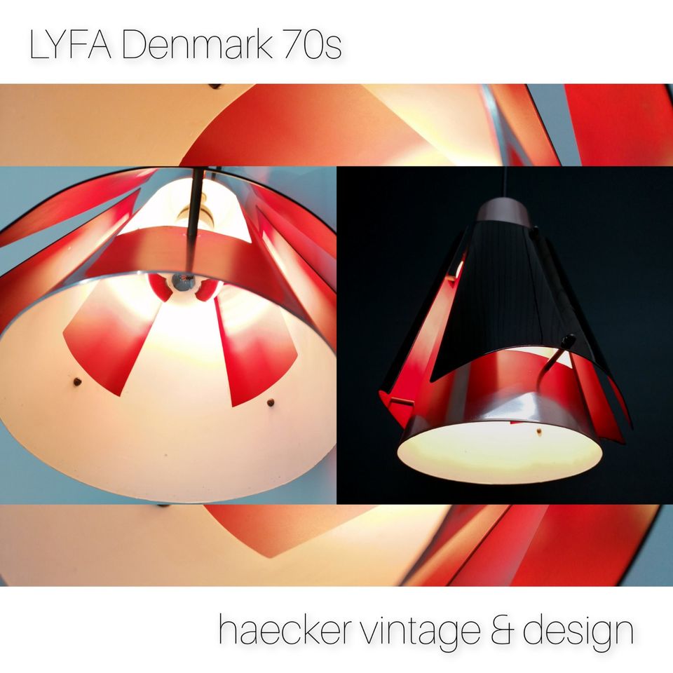 Lampen danish design zu abo midcentury poulsen 70er retro panton in Dortmund