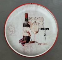 Blechschild Flasche Wein Vino Bistro Chateau Rund 35cm NEU Niedersachsen - Bissendorf Vorschau
