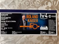 * 1 Ticket FOS Roland Kaiser Frankfurt 20. Juli * Bayern - Würzburg Vorschau