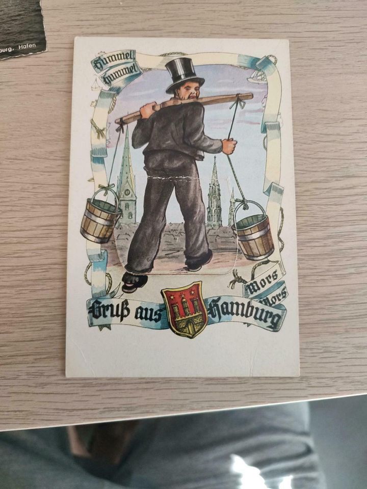 Drei alte Postkarten Hamburg in Viersen