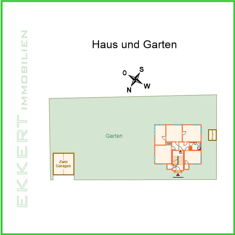 Ab Mai 2024 frei - Stadtvilla in sonniger ruhiger Lage mit 1000 m² Grundstück in Glauchau