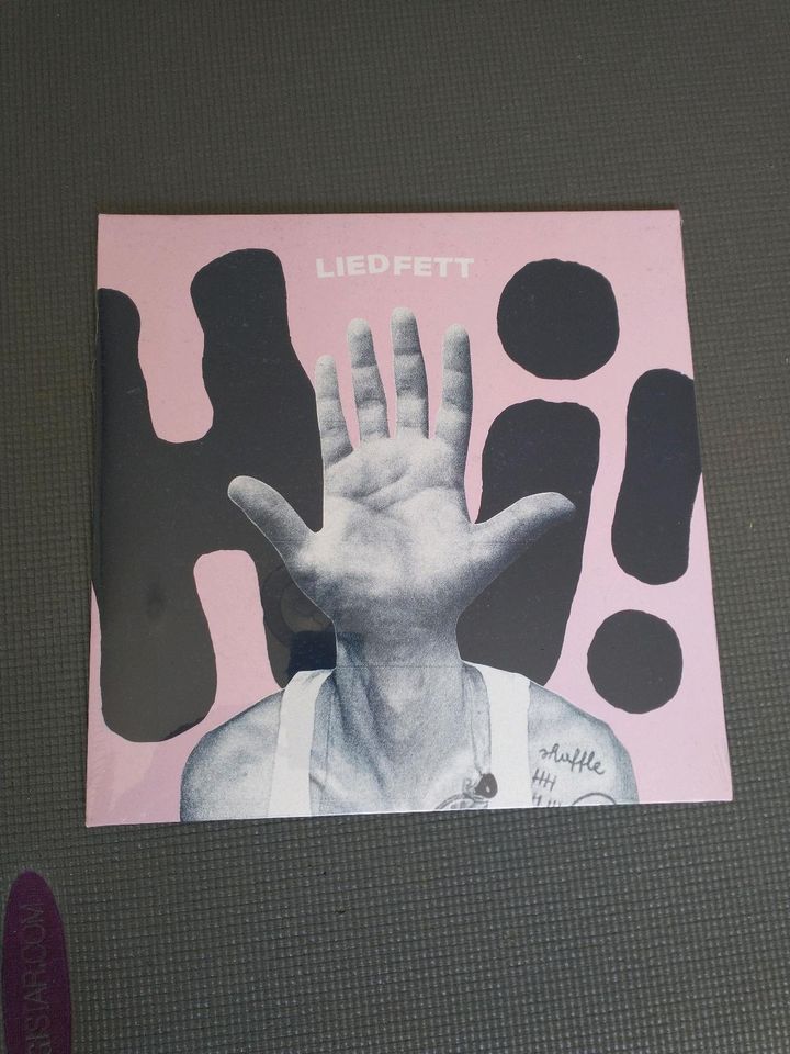 Liedfett vinyl Schallplatte pink - hi! Album - neu ungeöffnet in Frankfurt am Main