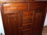 vintage Highboard Massivholz Kolonialstil Landhaus Bayern - Trautskirchen Vorschau