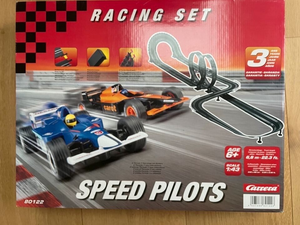 Carrera GO „Speed Pilots“ Racing Set komplett - 6,8m (80122) in Velpke