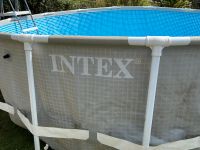 Intex Pool (4,57 × 1,22) mit viel Zubehör Bayern - Happurg Vorschau