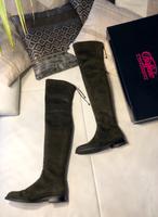 Neue BUFFALO LONDON Overknees Stiefel olivgrün Gr. 38 NP 150 € Bayern - Poing Vorschau