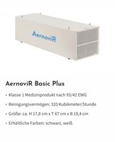 Luftfilter/Virenfilter  AernoviR Basic Plus Gibt. Innenstadt - Köln Deutz Vorschau