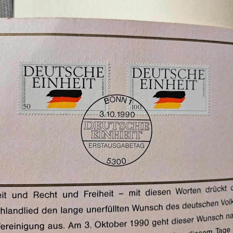 Sondermarken Ersttagsbriefe Numisbrief Briefmarken in Tutzing