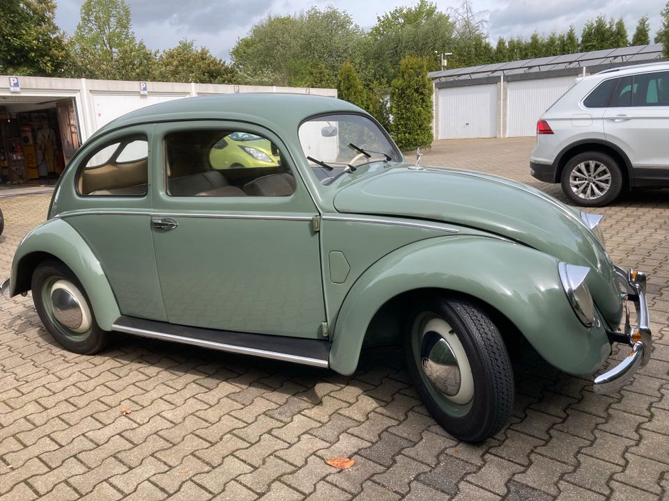 VW Brezel Käfer , Split 1950 in Wesel