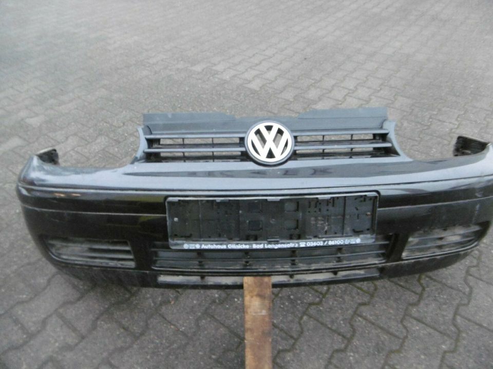 VW Golf 4 Cabrio 1E Frontschürze Stoßstange vorne LC9Z Schwarz in Bad Liebenstein