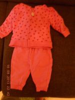 Baby Hose + Kaputzenjacke Pink mit Herzen Mädchen Größe 62 Rheinland-Pfalz - Frankenthal (Pfalz) Vorschau