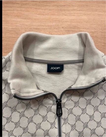 Joop Sweatjacke Strickjacke Gr. M Kornblume monogram NP 199€ in Braunschweig