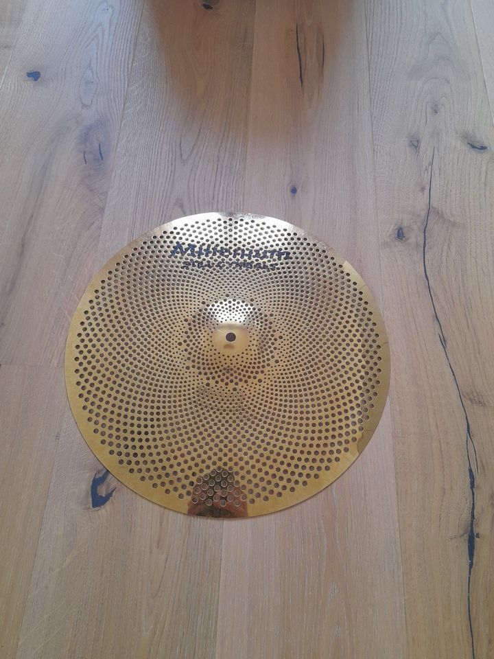 Millenium 16" Still Cymbal, Low Volume Becken, top Zustand, Mesh in Mertingen