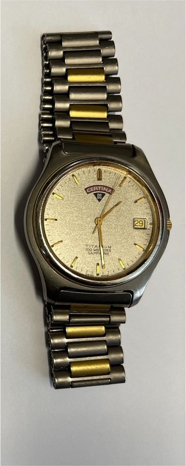 Certina ds titanium 100 meters sapphire cheap