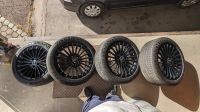 Original Audi Felgen mit Sommerreifen Continental 225/50R17 Bayern - Altomünster Vorschau