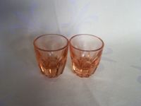 2 Schnapsgläser Rosalinglas antik - rosa Glas Baden-Württemberg - Neulußheim Vorschau