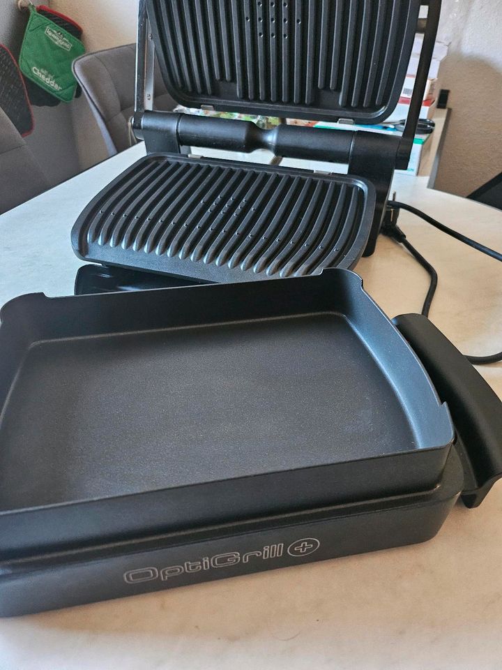 Tefal OptiGrill+ Snacking und Baking GC7148 Kontaktgrill in Ziegenrück