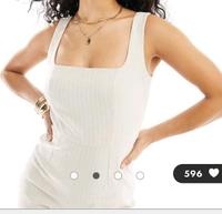 ASOS DESIGN Jumpsuit gestreift Steinbeige ausgestelltes Bein Hessen - Pohlheim Vorschau