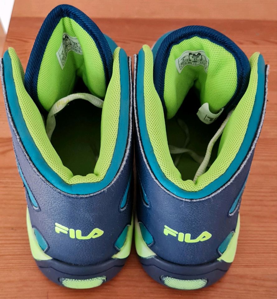 FILA Sneaker hoch blau in 37 für Jungen in Bannewitz