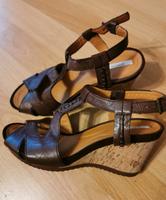 Geox Damen Leder Schuhe Keilsandalen 36 Düsseldorf - Garath Vorschau