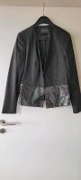 Blazer Bodyflirt schwarz mit Glitzer Pailletten Gr 40 L Schleswig-Holstein - Wrist Vorschau