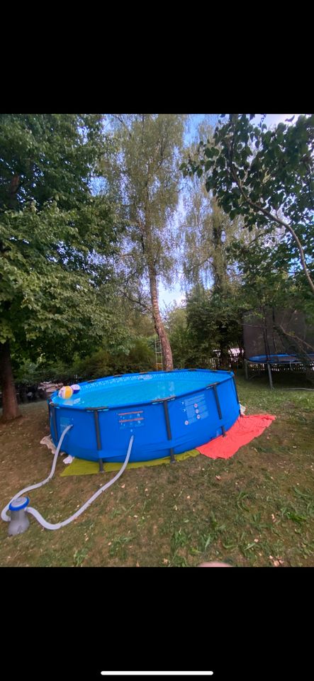 Garten Schwimm Bad / Becken Pool Bestway Steel Pro Max in München