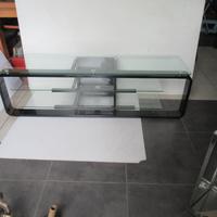Design Metall -TV Low Board/Phono Schrank m.Glasplatten 139 cm b Baden-Württemberg - Meißenheim Vorschau