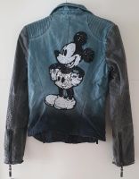 Bikerjacke Mickey Mouse Motiv (Unikat), Gr. S Baden-Württemberg - Sinsheim Vorschau