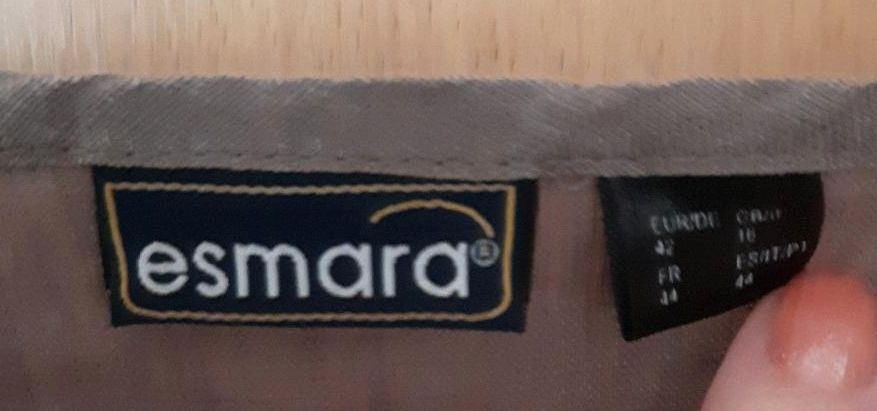 ⚘️LEINEN BLUSE MIT 3/4 ARM VON"ESMARA"GR.42⚘️ in Overath