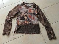 VERO MODA- Langarmshirt- Gr. 36/38-  Shirt floral Nordrhein-Westfalen - Moers Vorschau