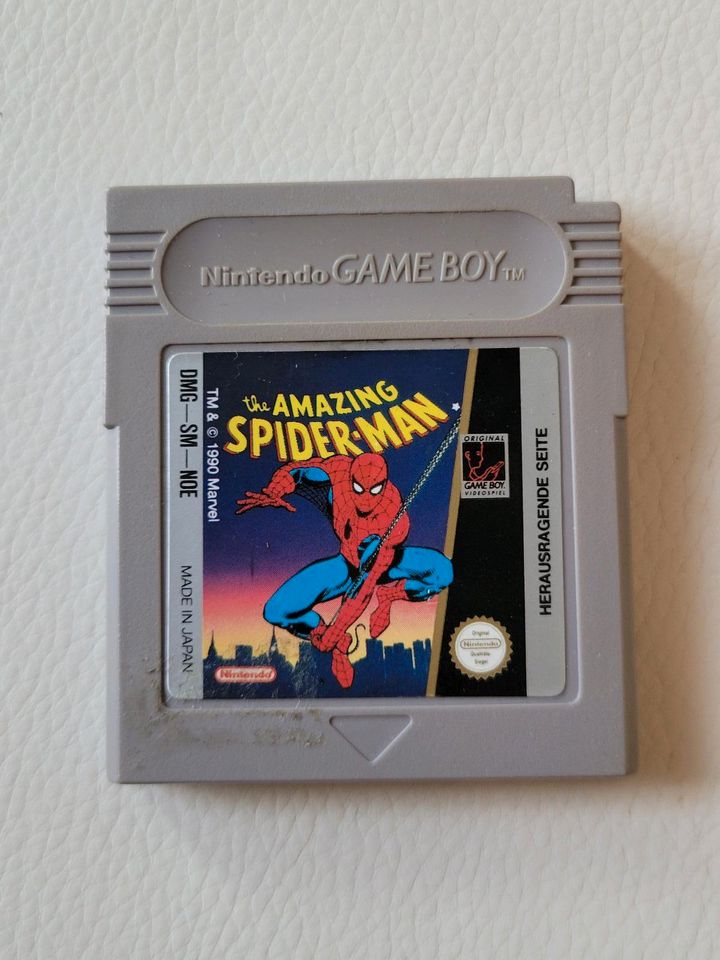 Spiderman Spiel Gameboy in Gransee