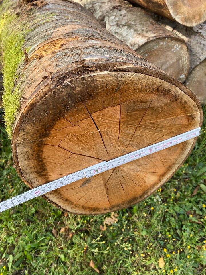 Kirschbaum Stamm Langholz Kirsche Holz in Postbauer-Heng