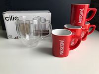 NESCAFÈ Espressotasse Tasse Espresso CILIO Thermoglas Thermotasse Wandsbek - Hamburg Bramfeld Vorschau