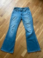 G Star hell blaue jeans low hip flare size 29 length 32 baumwolle Hessen - Seeheim-Jugenheim Vorschau