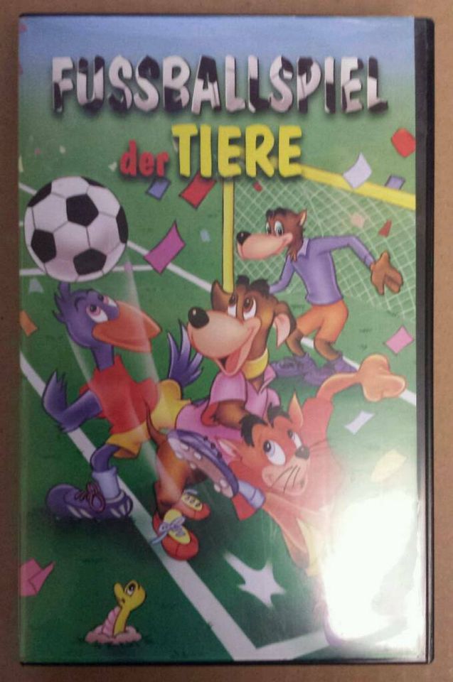 "VHS Kassette" "Best Entertainment" "Fußballspiel der Tiere" in Langenfeld Eifel